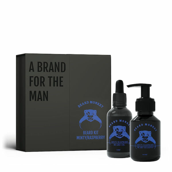 Beard Kit Minty/Raspberry