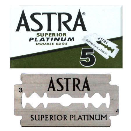 Superior Platinum Double Edge Razor Blades 5-p