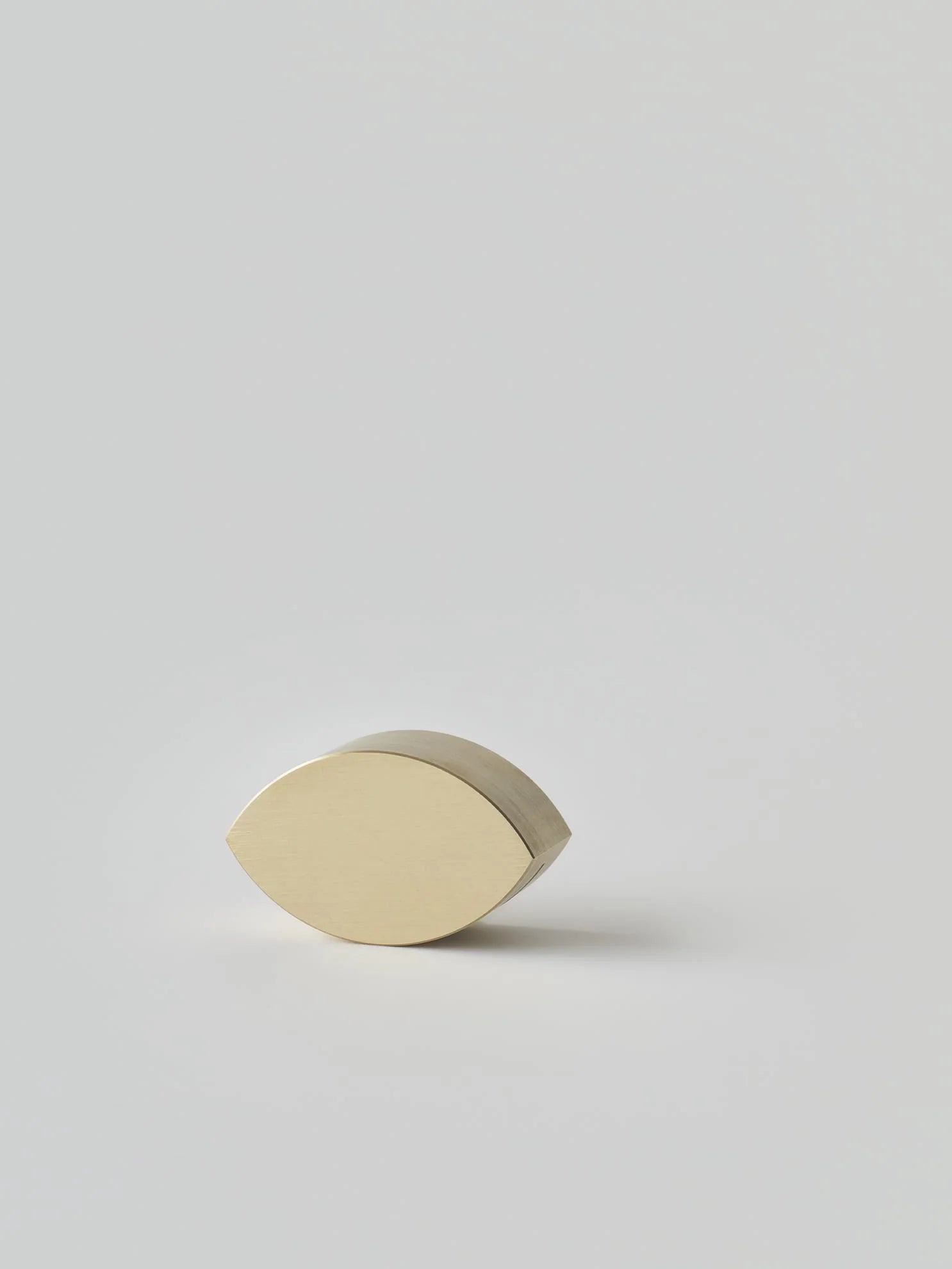 Almond - Brass Bookweight