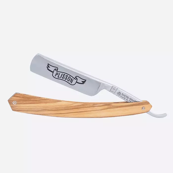 Straight Razor 5/8 Round Nose Olive Wood