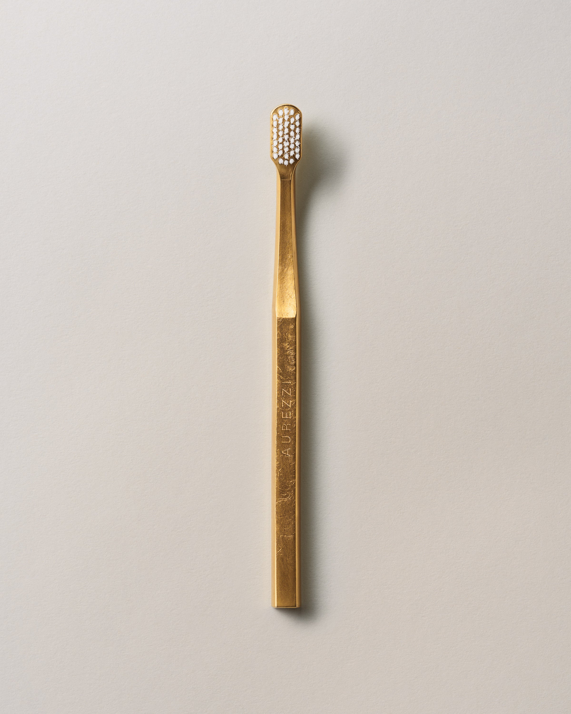 Toothbrush Gold/White