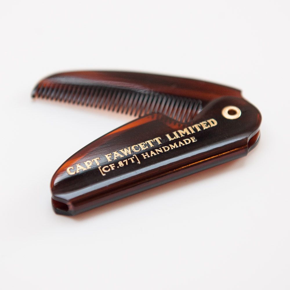 Folding Pocket Moustache Comb