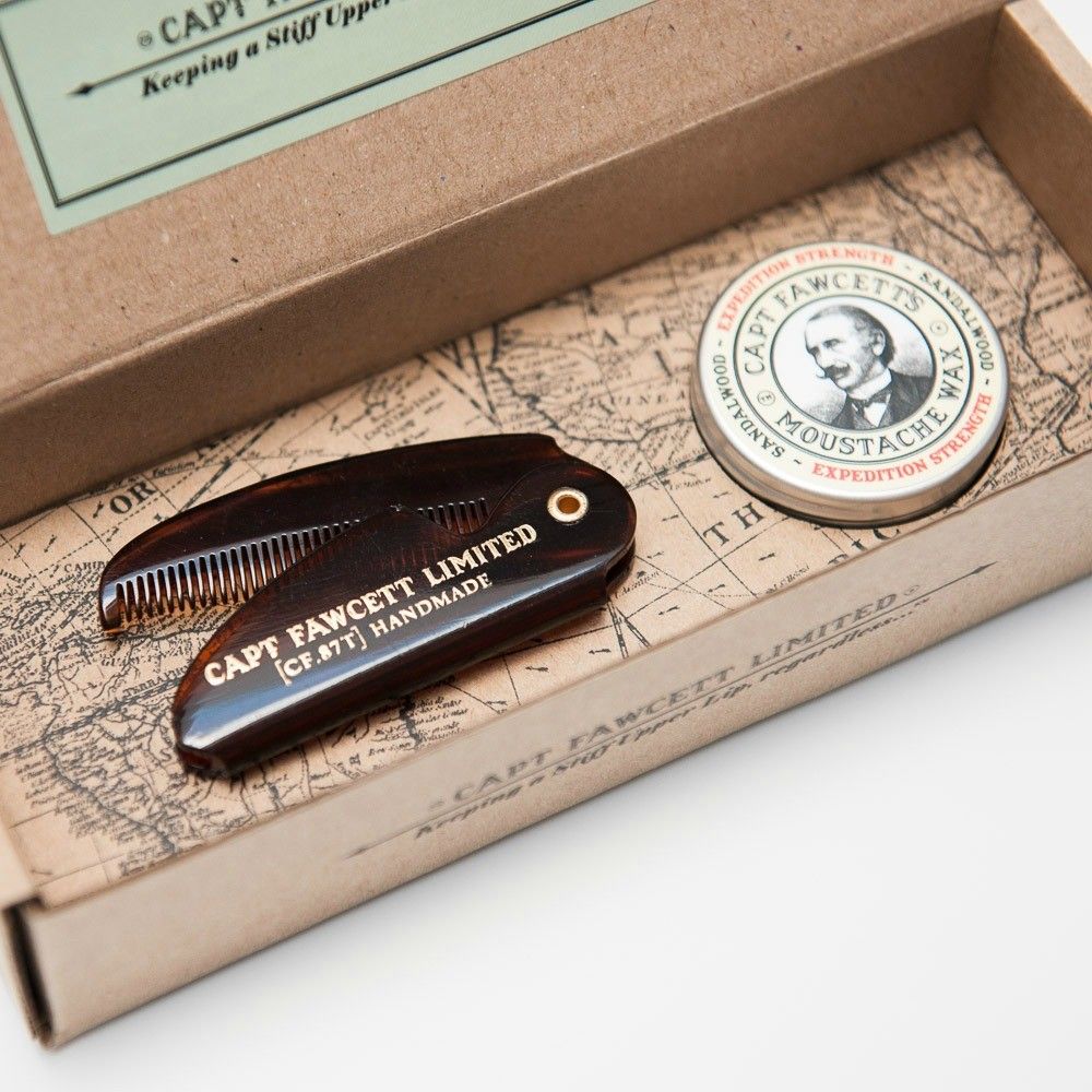 Expedition Strength Wax & Folding Comb