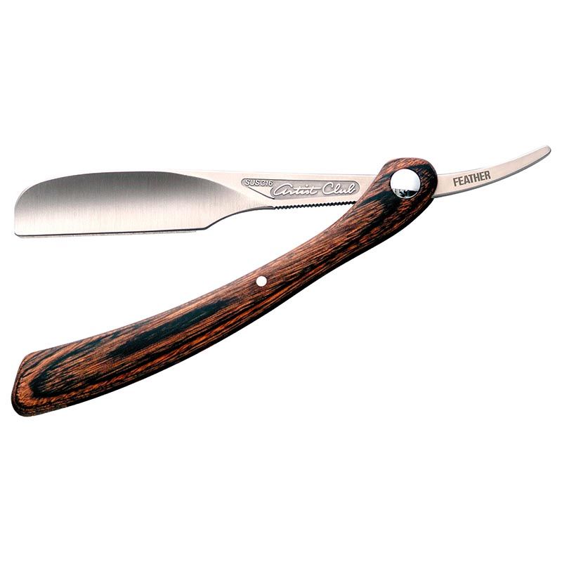 Artist Club DX Folding Razor Teak