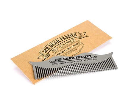 Moustache Steel Comb