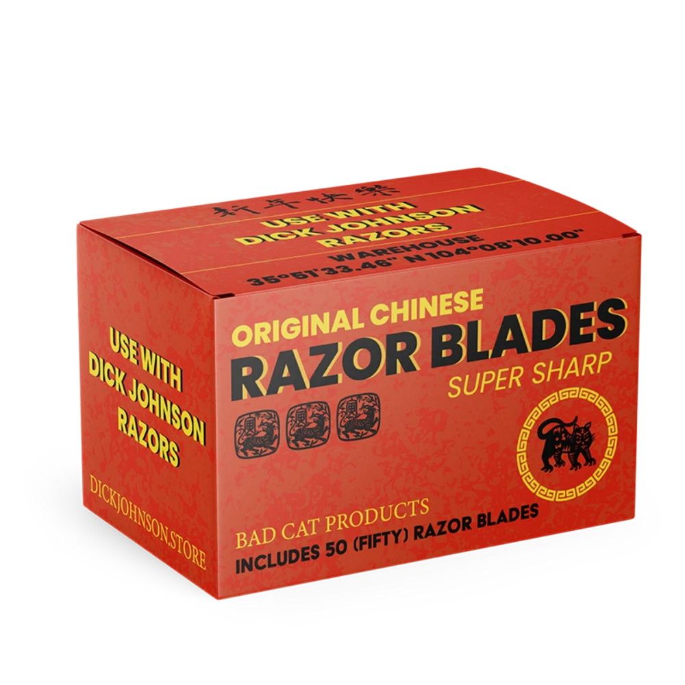 Original Chinese Razor Blades 50-p