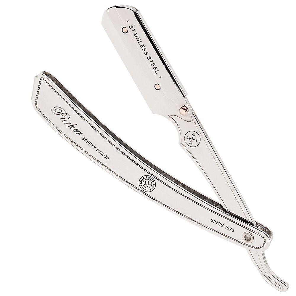 Shavette Barber Razor Heavy Steel