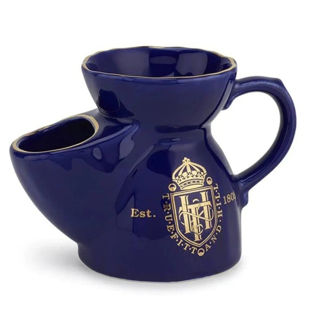 Navy Shaving Mug