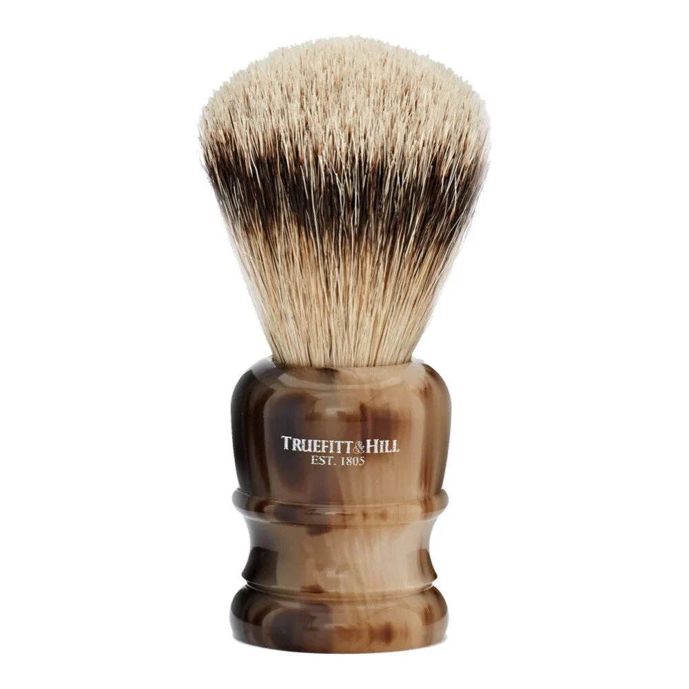 Wellington Shaving Brush Horn