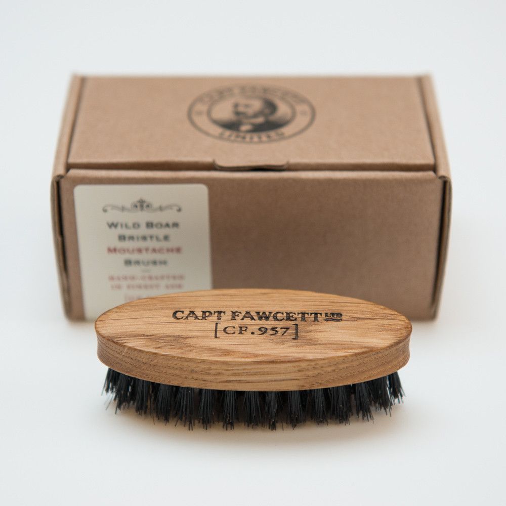 Wild Boar Bristle Moustache Brush